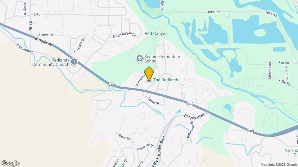 443 E Scenic Dr Map and Location Details