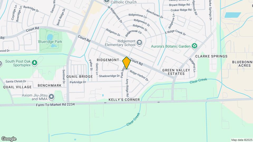 16410 Amy Ridge Rd Map and Location Details