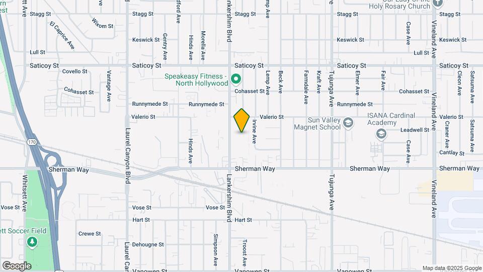 Studio Pointe Apartments Map and Location Details