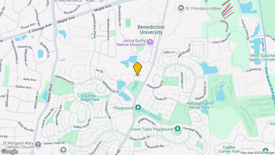 2234 Abbeywood Dr, Unit Apt C Mapa y Detalles de la Ubicación