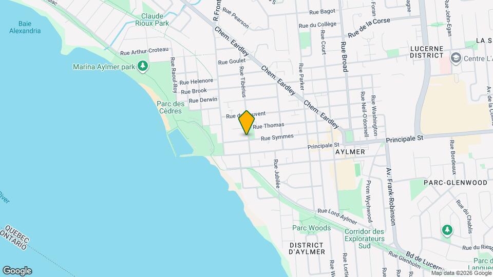 13 Symmes Rue Map and Location Details