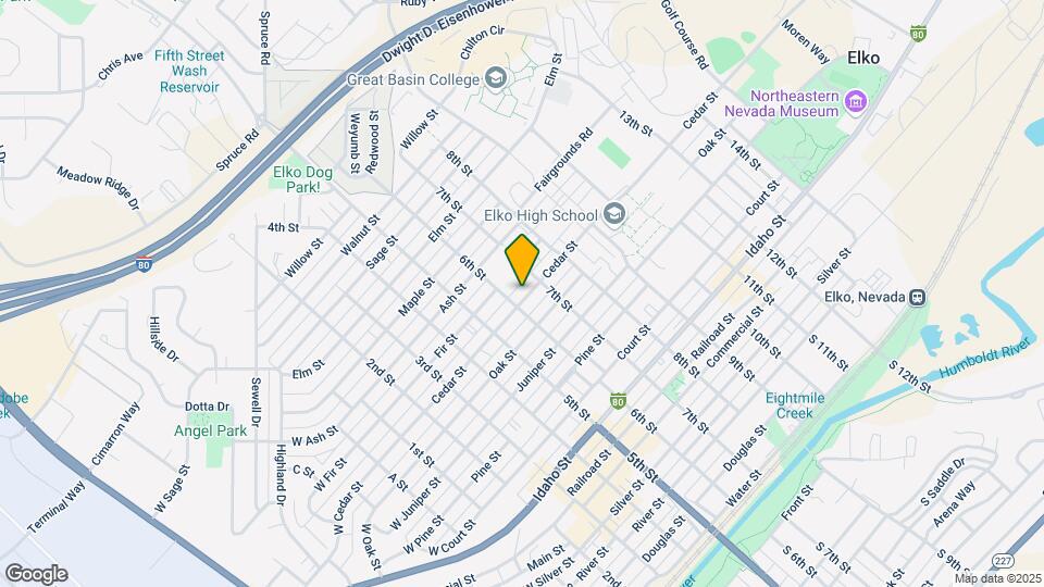 641 Cedar St Mapa y Detalles de la Ubicación