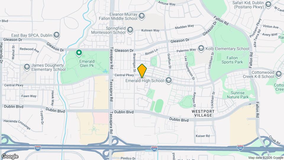 3727 Whitworth Dr Map and Location Details