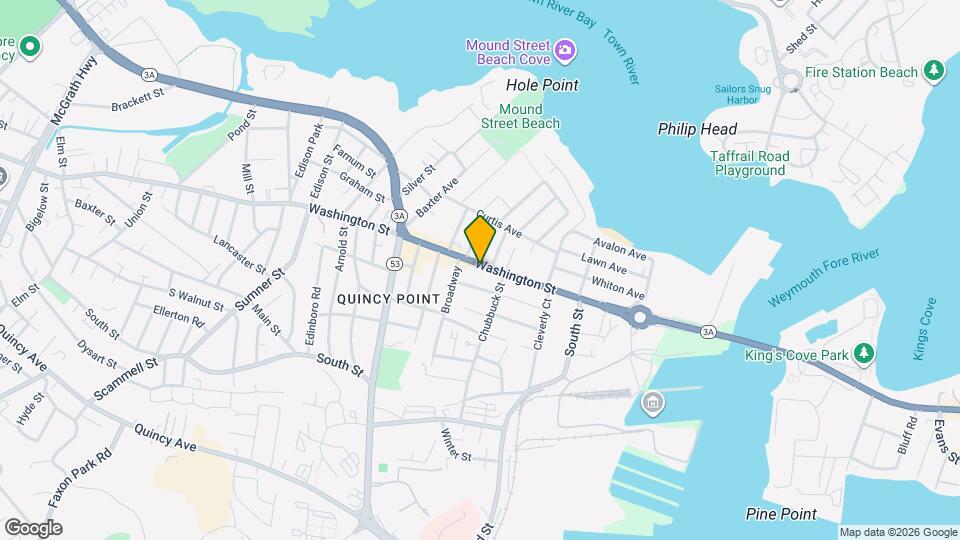 553 Washington St Map and Location Details