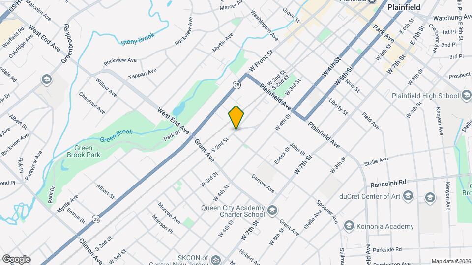 695 S 2nd St Map and Location Details