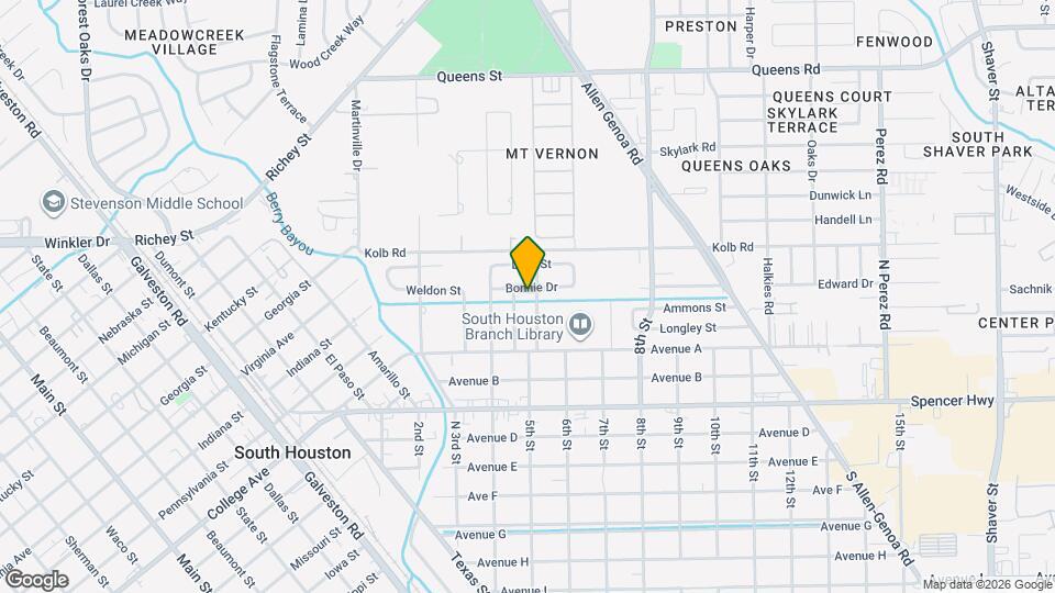 416 Bonnie Dr Map and Location Details