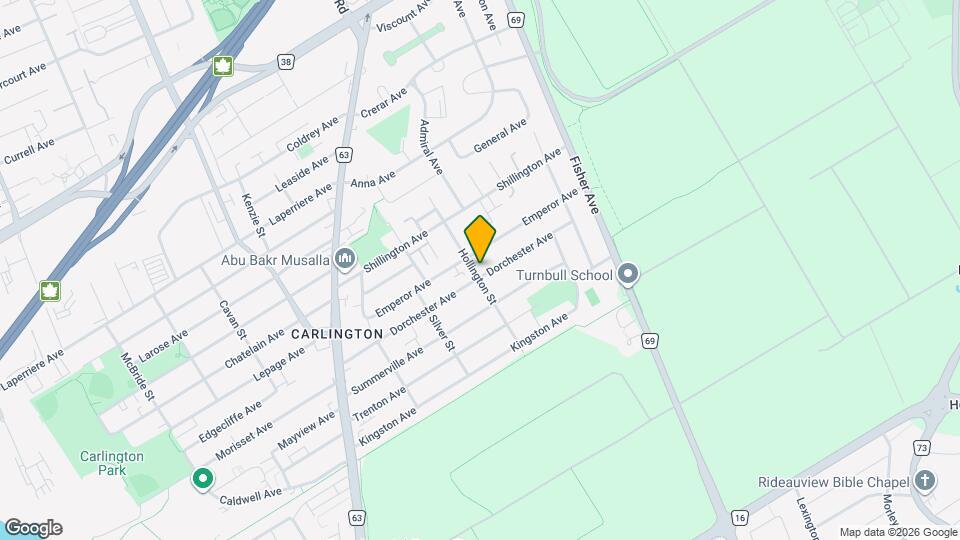 1219 Dorchester Ave Map and Location Details