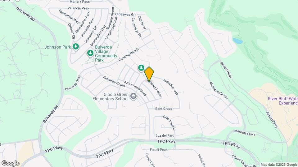 3818 Ashleaf Pecan Mapa y Detalles de la Ubicación