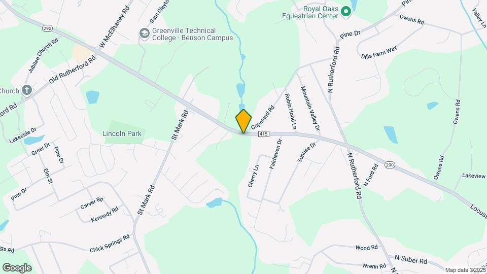 2301 Locust Hill Rd Map and Location Details