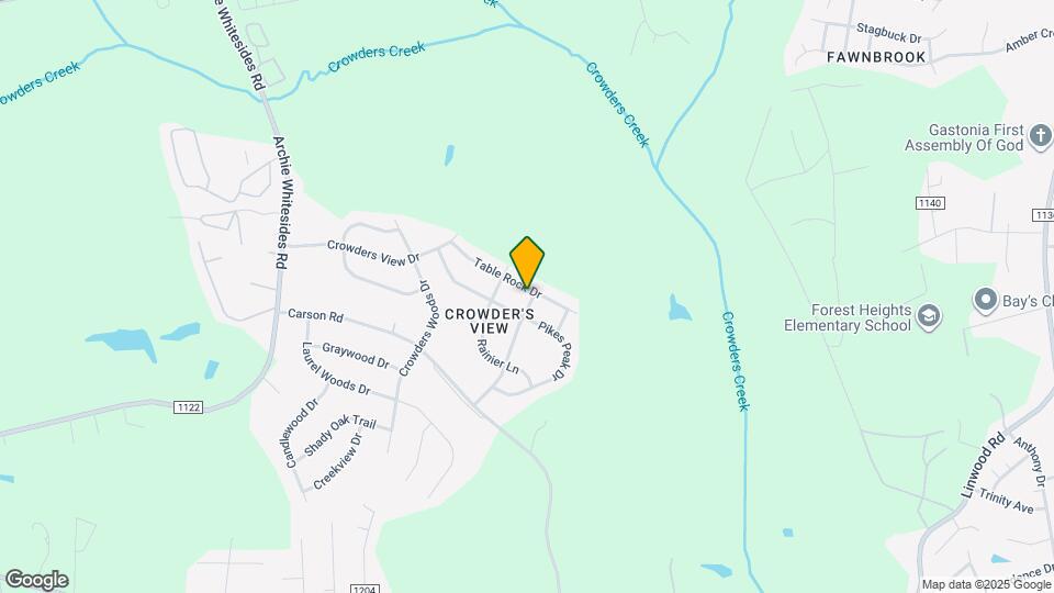 3337 Table Rock Dr Mapa y Detalles de la Ubicación