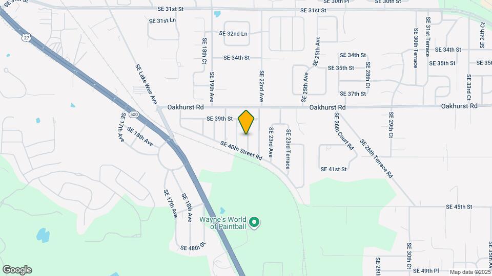 4100 SE 21st Ct Map and Location Details