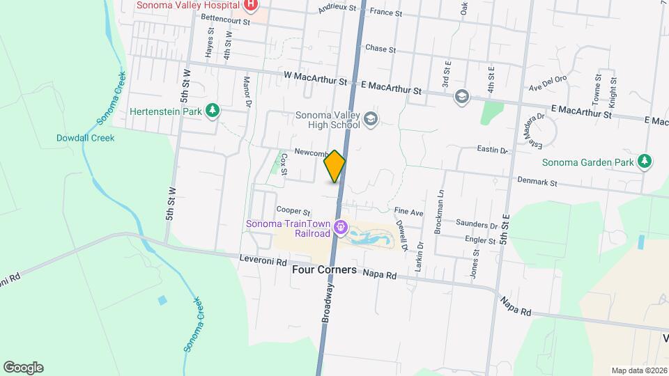 1205 Broadway Map and Location Details