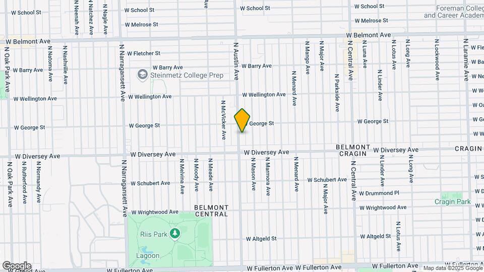 2839 N Austin Ave Map and Location Details