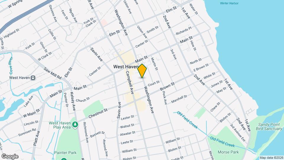 434 Washington Ave Map and Location Details