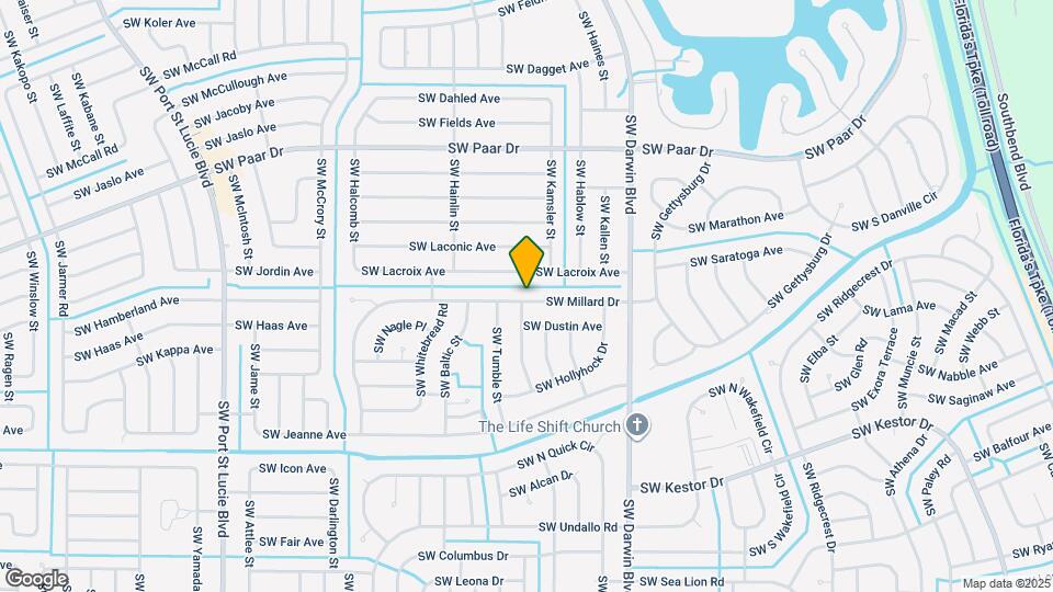 391 SW Millard Dr Map and Location Details