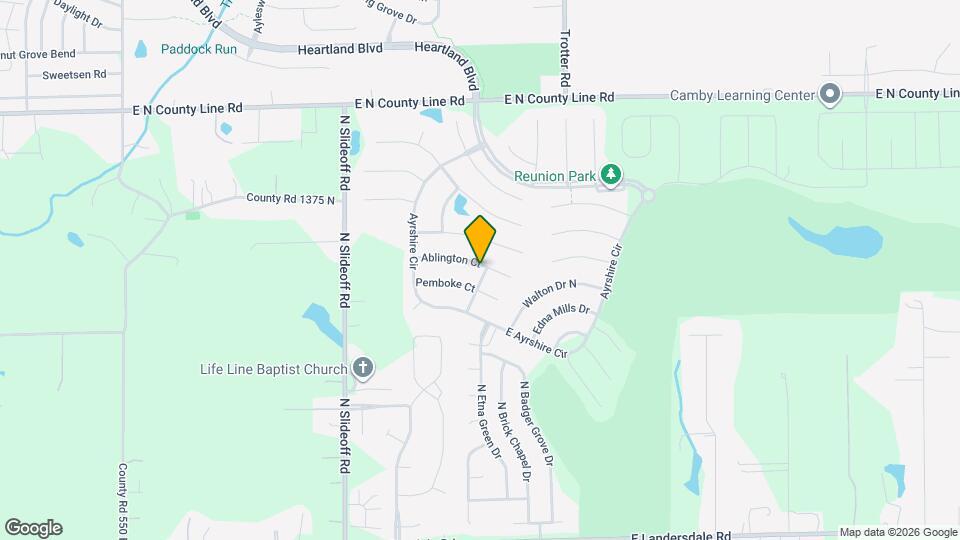 6361 Ablington Ct Mapa y Detalles de la Ubicación