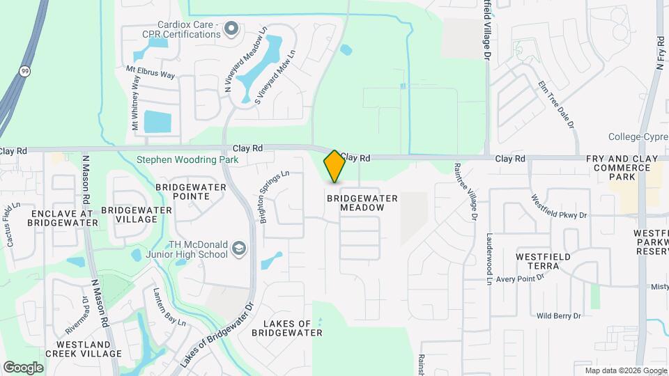 3851 Bridgebluff Ln Mapa y Detalles de la Ubicación