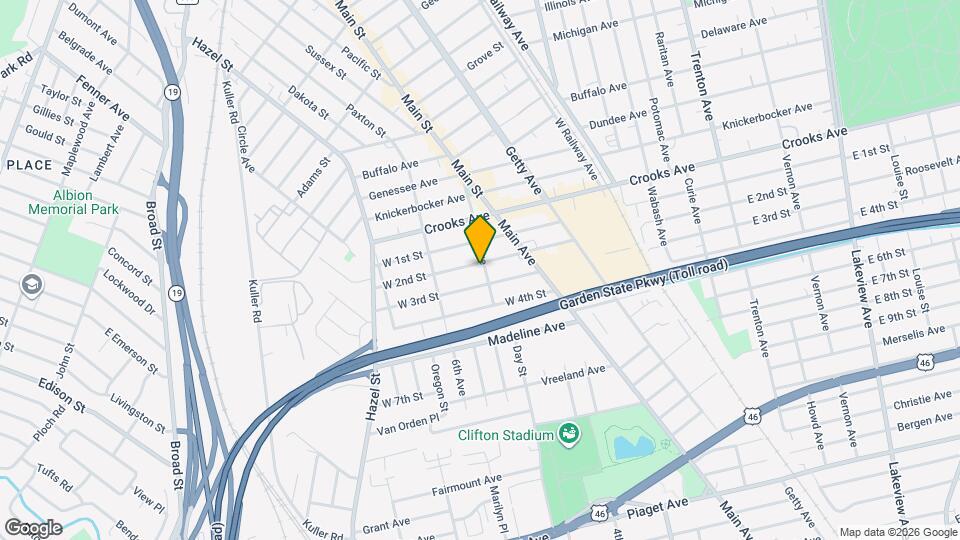 143 W 2nd St Map and Location Details