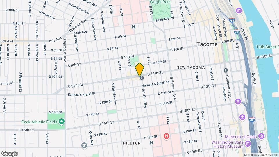 1114 S 11th St Map and Location Details