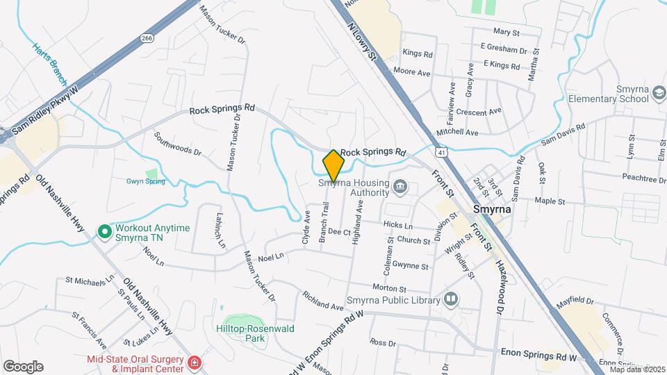 203 Branch Trail, Unit 12 Map and Location Details