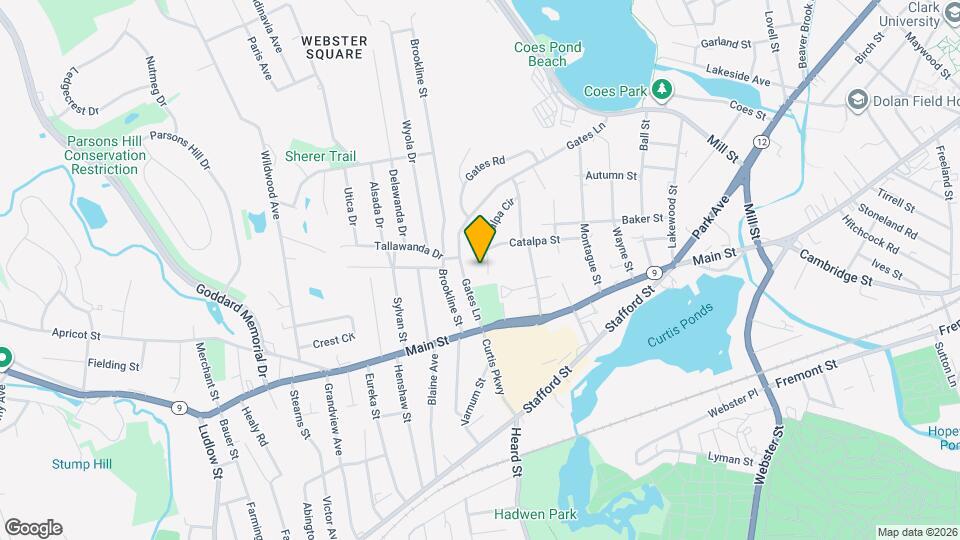 42 Catalpa Cir Map and Location Details