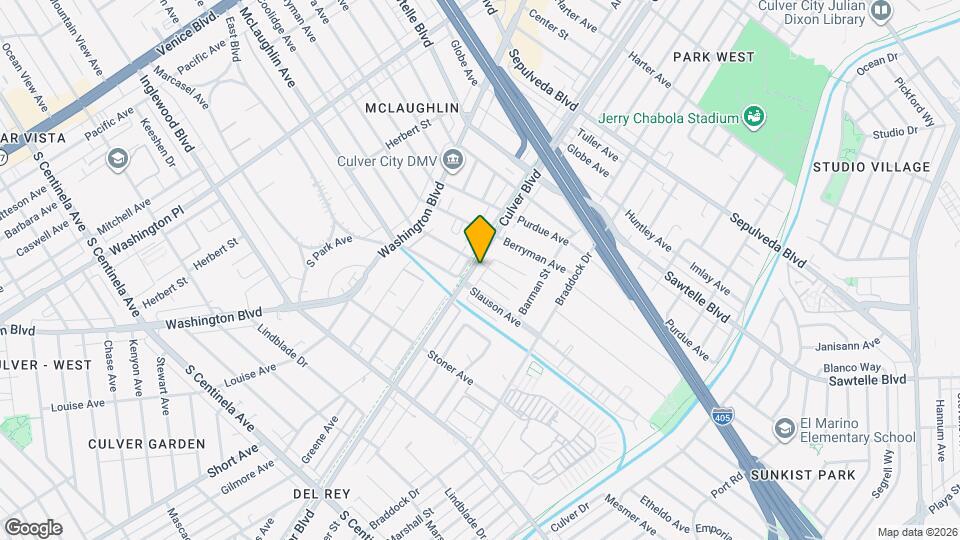 11612 Culver Ave Map and Location Details