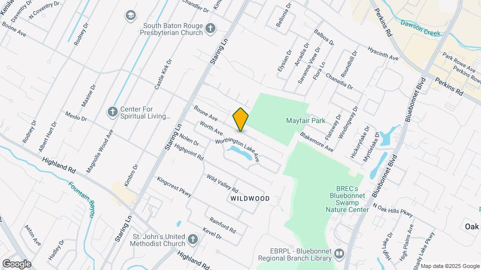 9208 Boone Ave Map and Location Details