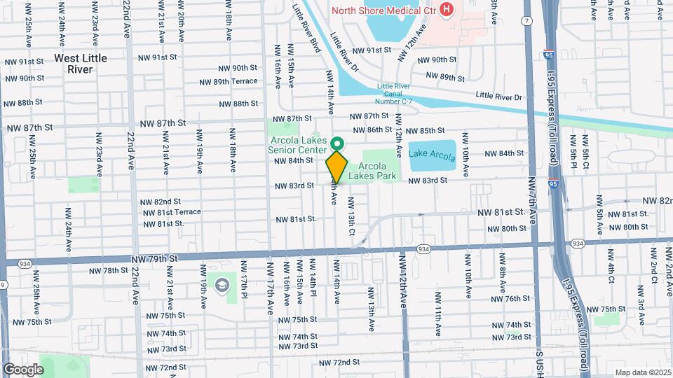8291 NW 14th Ave Mapa y Detalles de la Ubicación
