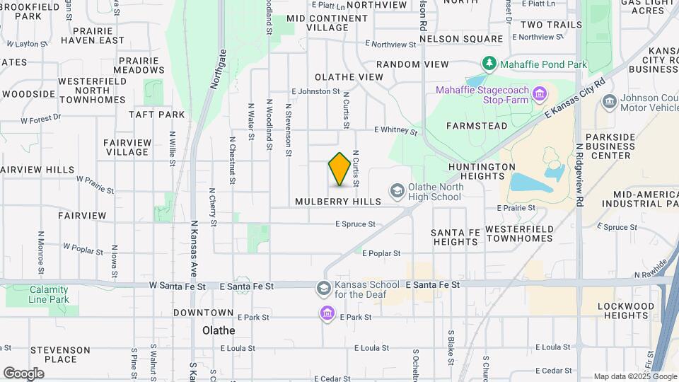 523 E Prairie Terrace Mapa y Detalles de la Ubicación