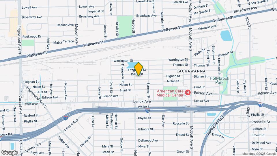 3341 Dignan St Map and Location Details