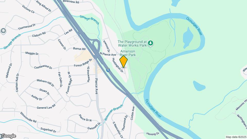 2541 Huntington Dr Map and Location Details