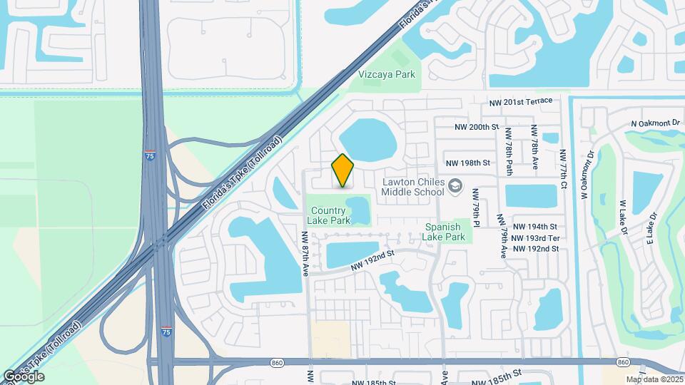 8500 NW 196th Terrace Map and Location Details