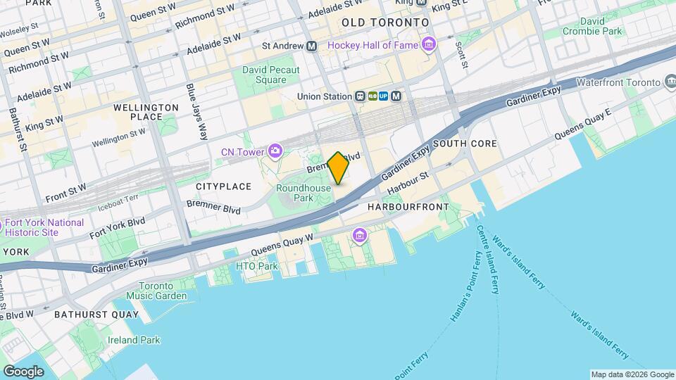 17 Lower Simcoe St, Unit SI ID1523991P Map and Location Details