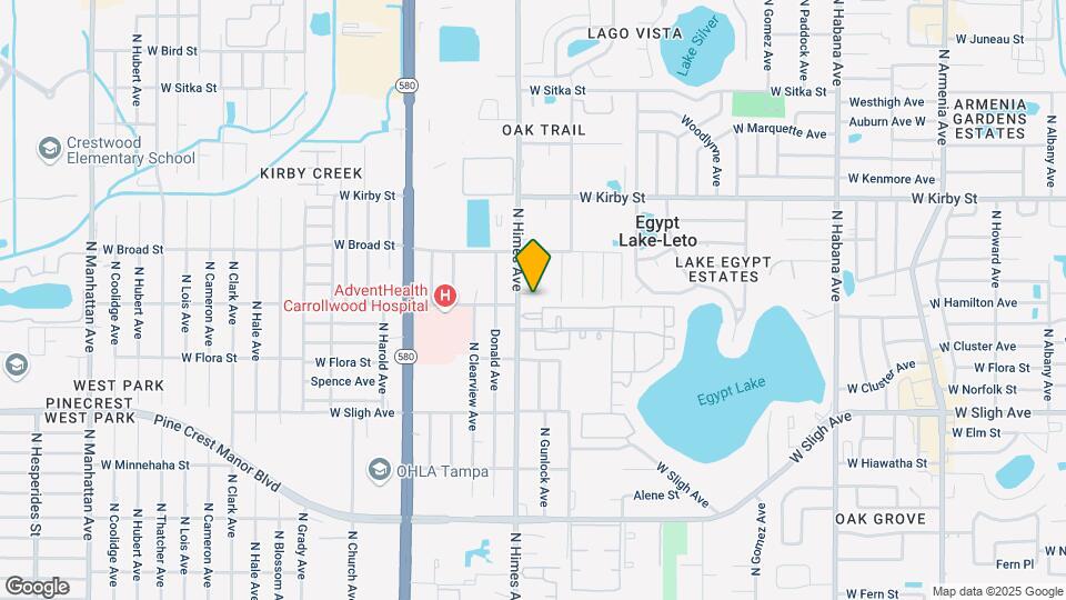 3414 Arbor Oaks Ct Map and Location Details