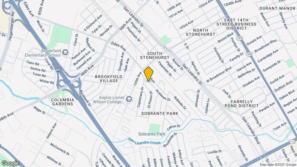 10635 Acalanes Dr Map and Location Details