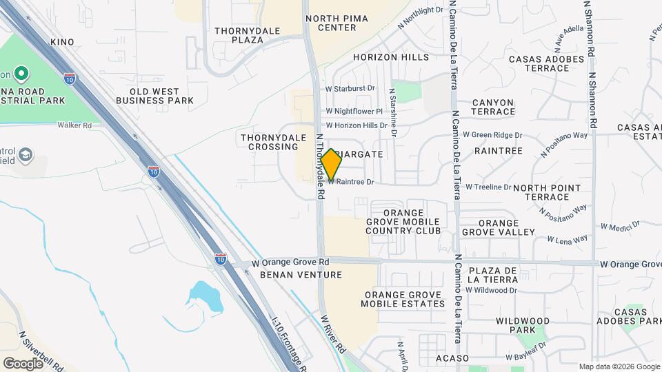 3771 W Raintree Dr Mapa y Detalles de la Ubicación
