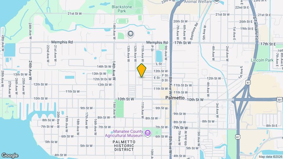 1209 11th Ave W Map and Location Details