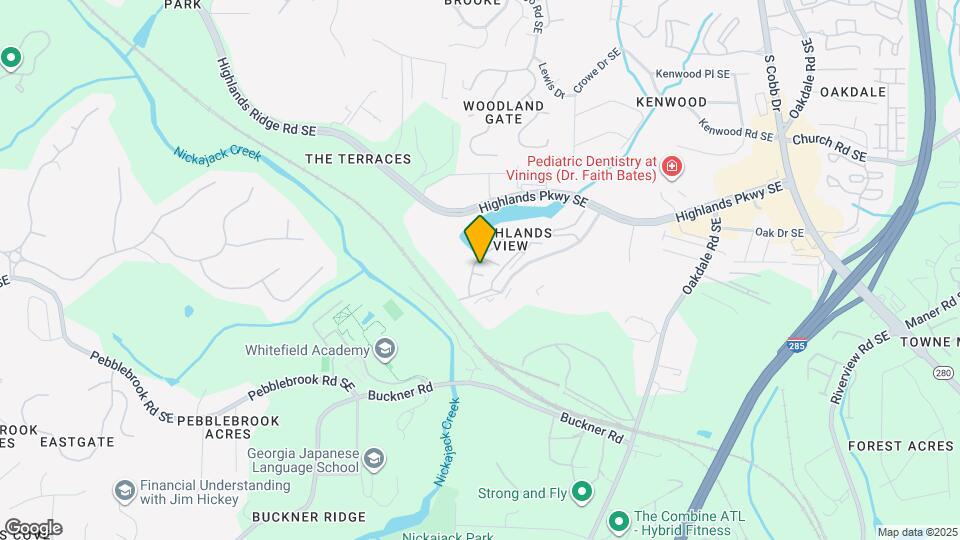 205 Macleans Cross Ln SE Mapa y Detalles de la Ubicación