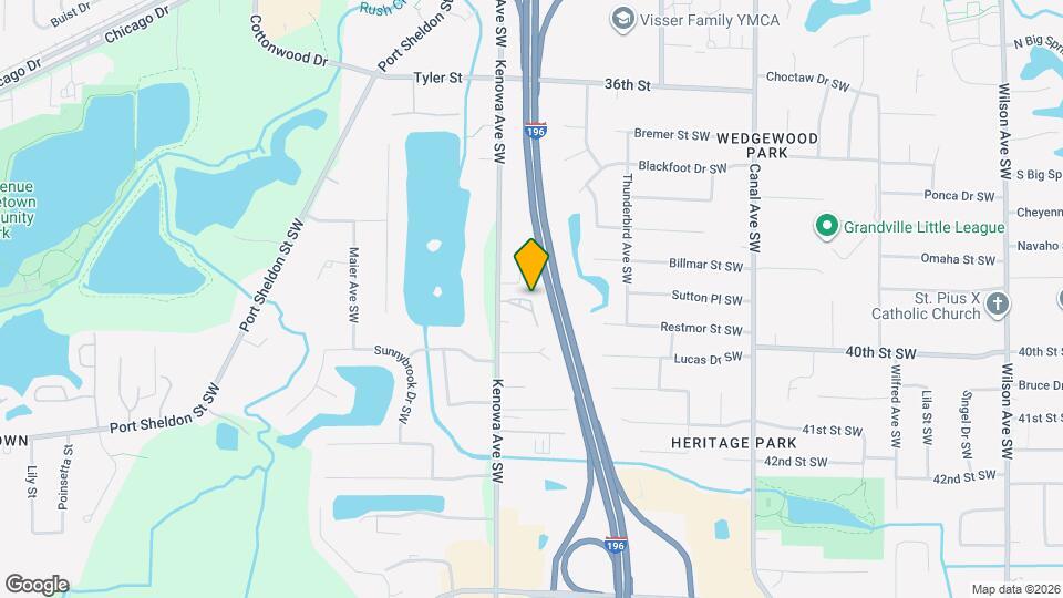 3924 Kenowa Ave Map and Location Details