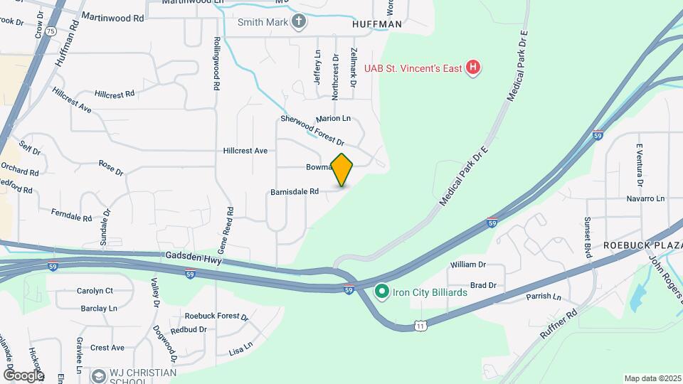 907 Barnisdale Rd Map and Location Details