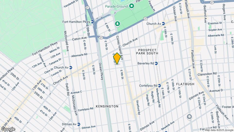 807 Beverley Rd Mapa y Detalles de la Ubicación