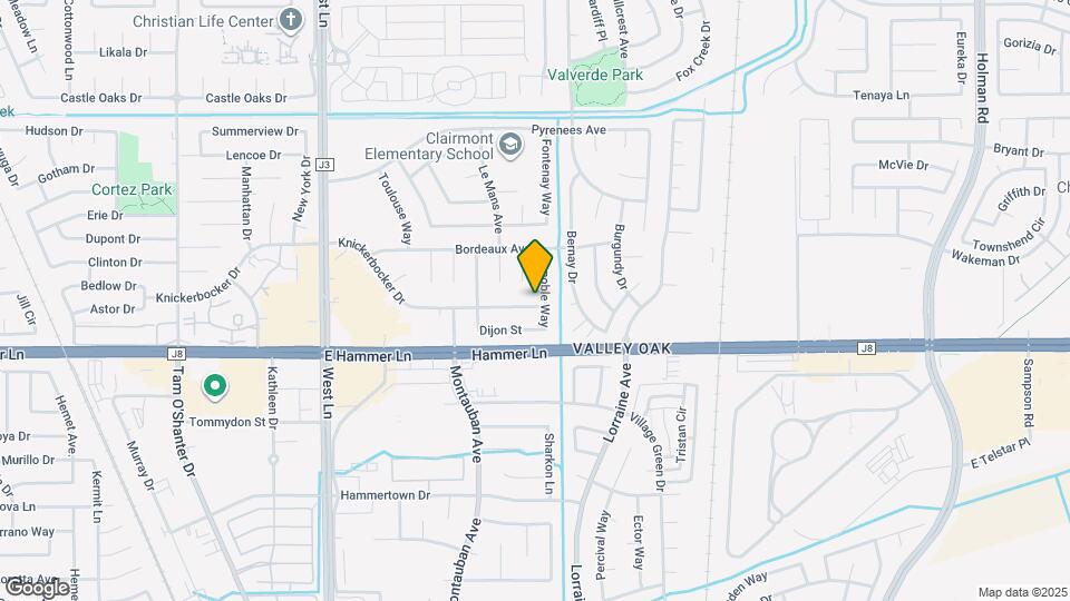 2215 Knickerbocker Dr Map and Location Details