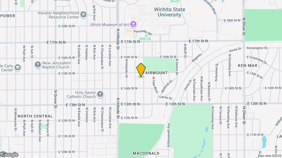 1537 N Vassar Map and Location Details