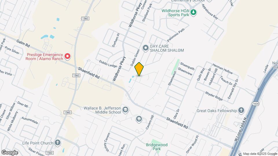 8907 Colt Bluff Map and Location Details