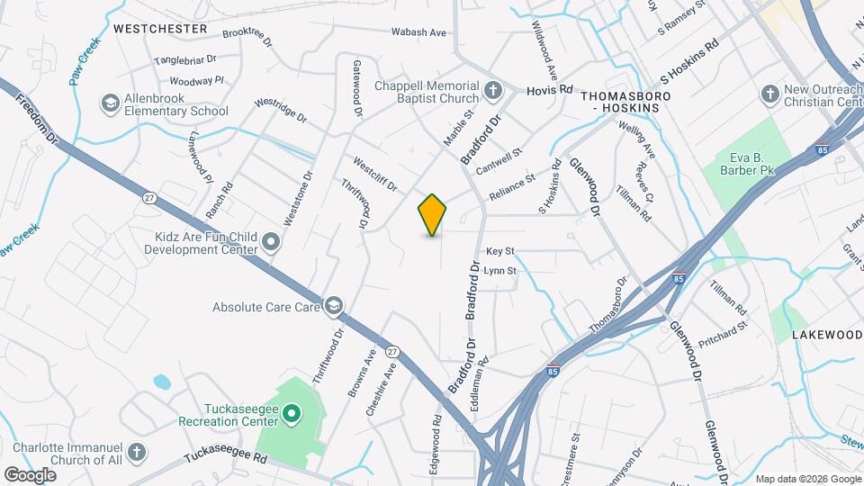 1208 Saratoga Dr Map and Location Details