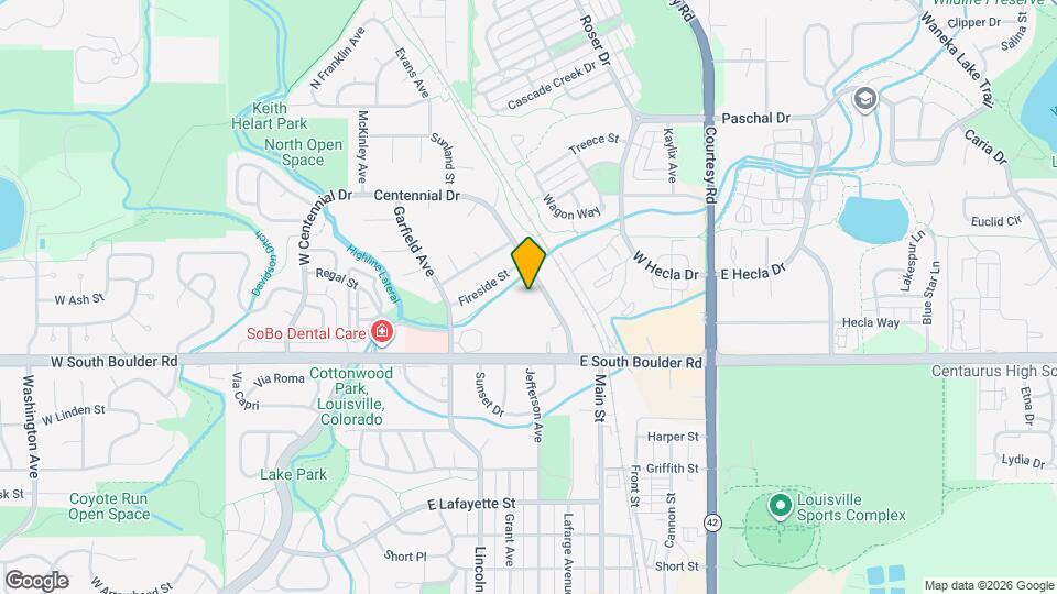 1919 Centennial Dr Map and Location Details