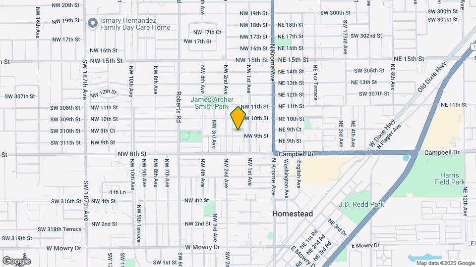 151 NW 9th St Map and Location Details
