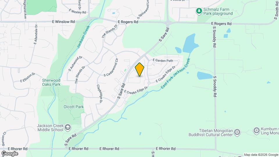 3432 S Oaklawn Cir Map and Location Details