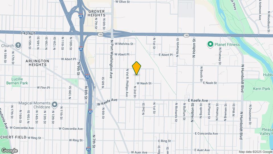 3726-3728-3728 N 3rd St Map and Location Details