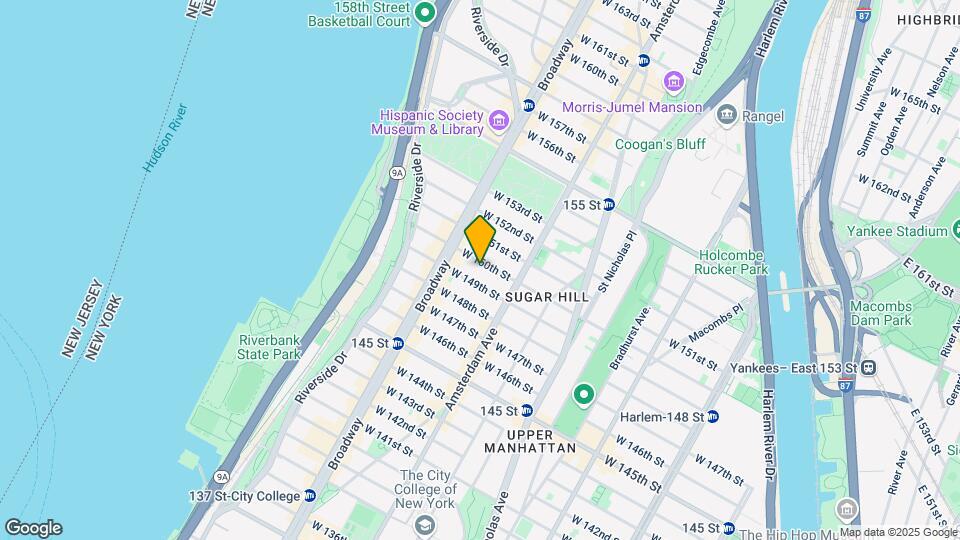 538 W 150th St Mapa y Detalles de la Ubicación